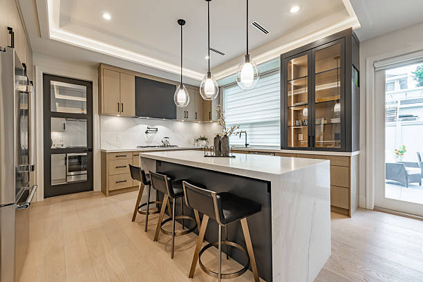 Kitchen backsplash design Dresser